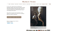 Desktop Screenshot of oliphantstudio.com